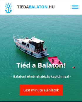 Balatoni hajóutak rendelése online a tiedabalaton.hu-n!